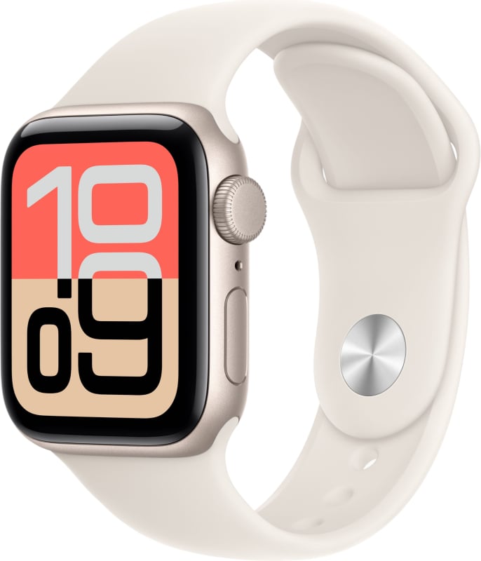 Apple Watch SE 3, s/m, 40 мм, Starlight