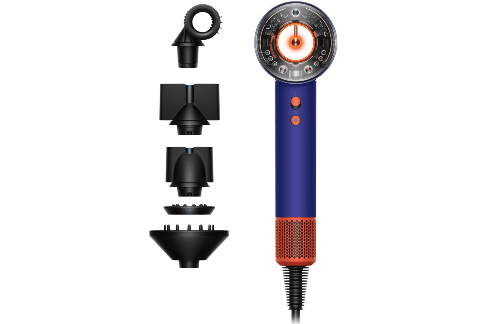 Dyson HD16, Vincia Blue / Topaz (с кейсом)