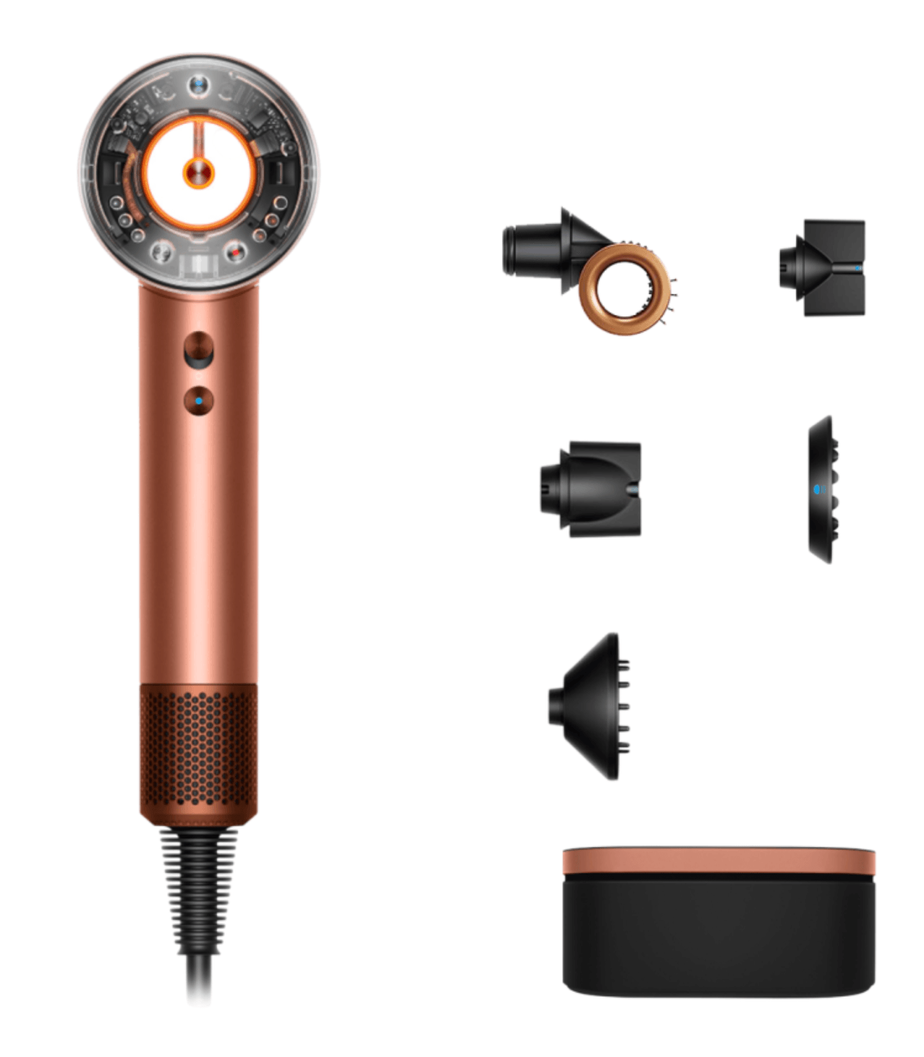 Dyson HD16, Amber Silk (с кейсом)