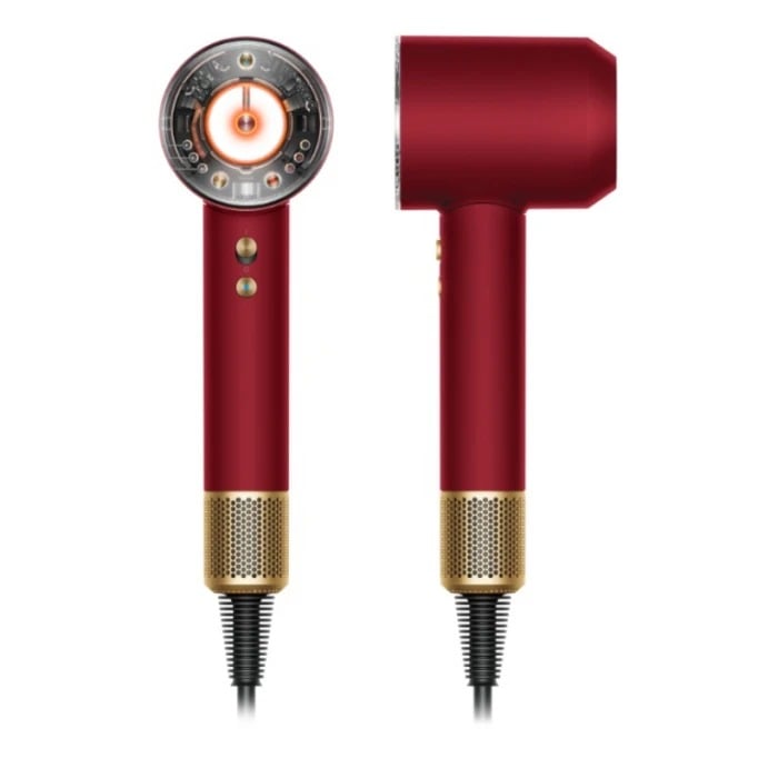 Dyson HD16, Red Velvet / Gold (с кейсом)