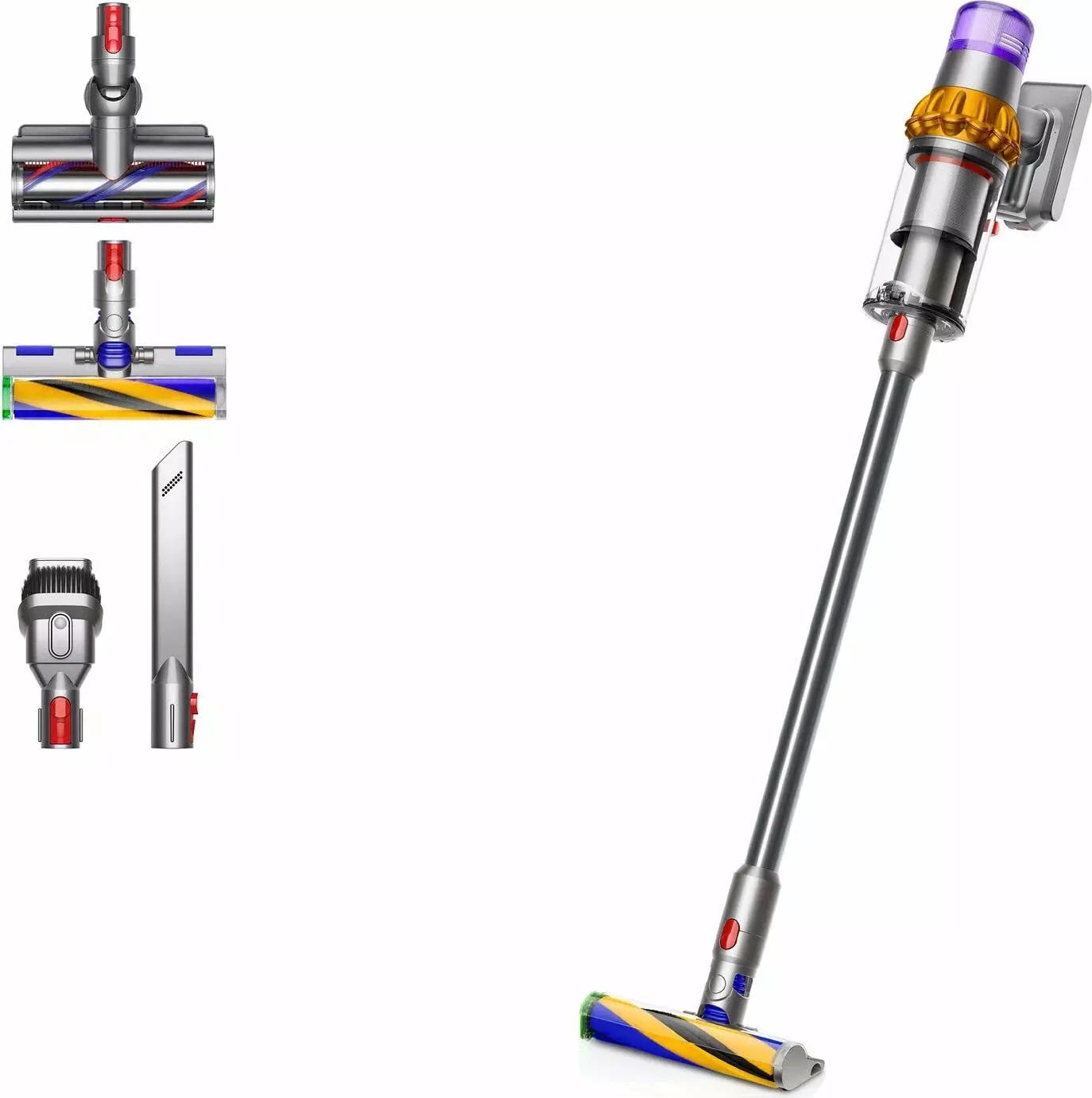 Dyson V8 absolute yellow/nickel