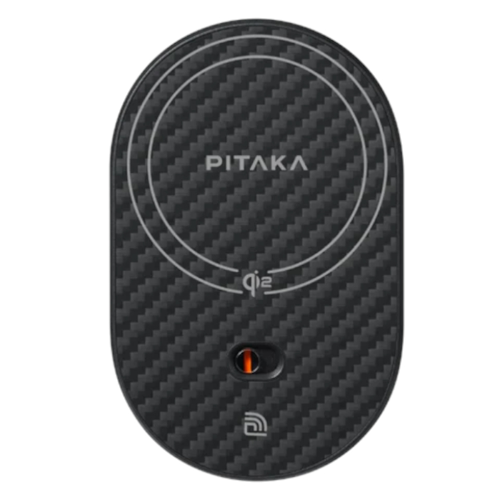 Автомобильный держатель Pitaka MagEZ Car Mount Pro 2 Vent Qi 2, крепление в решетку, Черный