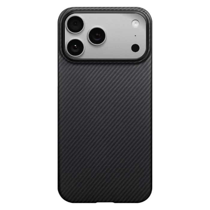 Чехол Pitaka Ultra-Slim Case, iPhone 17 Pro, Черно - Серый
