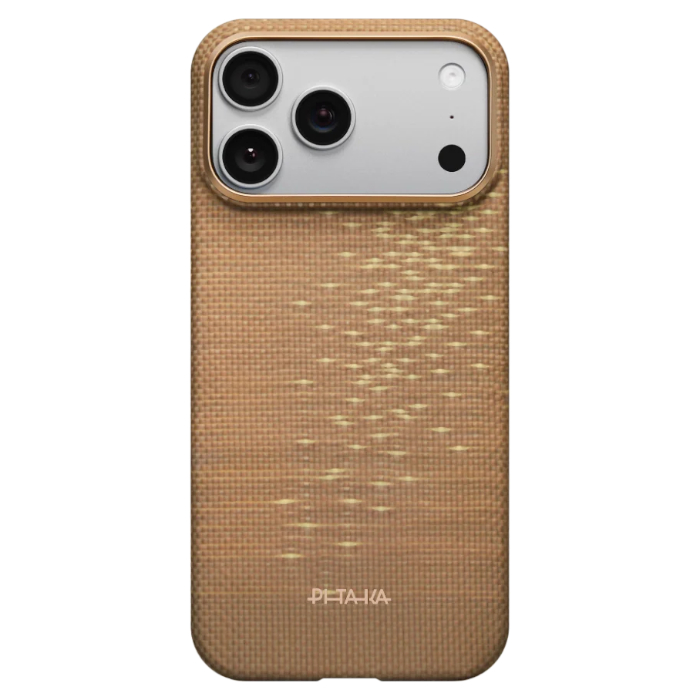 Чехол Pitaka Ultra-Slim Case, iPhone 17 Pro Max, Golden Glint