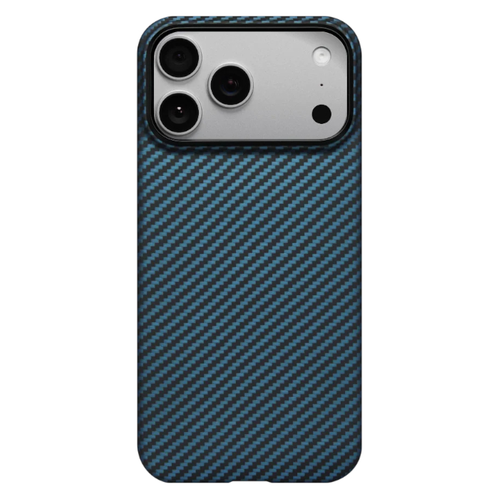Чехол Pitaka Ultra-Slim Case, iPhone 17 Pro Max, Black - Blue